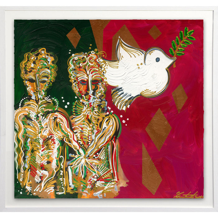 Leon Löwentraut: Peace and Justice I